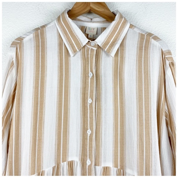 NWT Surf Gypsy Sandy Stripe Dress Size Small - Picture 6 of 10